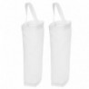 2pcs Kitchen Trash Bag Holder Wall Grocery Bag Holder Trash Bag Organizer Grocery Bag Dispenser