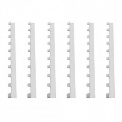 6Pcs Durable Metal Beehive Frame Strips Spacers Beekeeper Beekeeping Tool Equipment