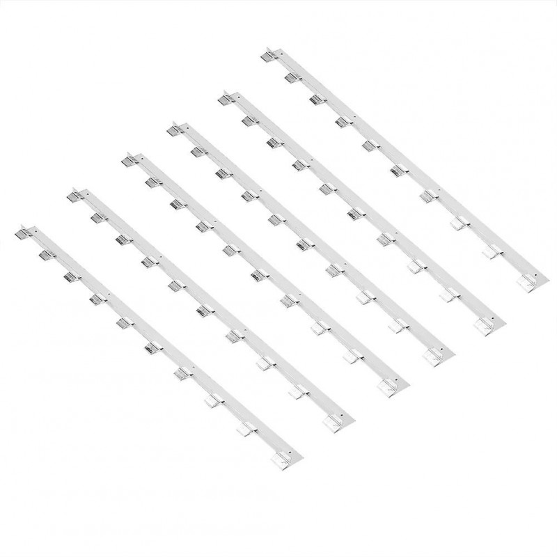 6Pcs Durable Metal Beehive Frame Strips Spacers Beekeeper Beekeeping Tool Equipment