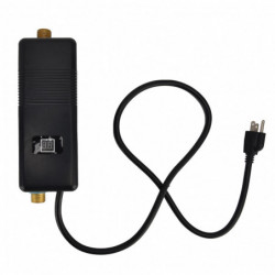 Chauffe-eau électrique instantané 3000W pour la maison salle de bain cuisine salle de bain camping noirUS 110V 2.08