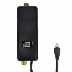 Chauffe-eau électrique instantané 3000W pour la maison salle de bain cuisine salle de bain camping noirUS 110V 2.08