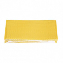 30PCS Abeille Nid Boîte Fondation Cire D’abeille Feuilles En Nid D’abeille Outils D’apiculteur