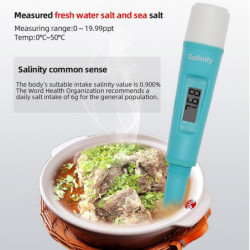 Sa-387s Salinity Meter Waterproof Salinometer Halometer Salt Gauge Salty Brine Seawater Food Salinity Tester With [...]