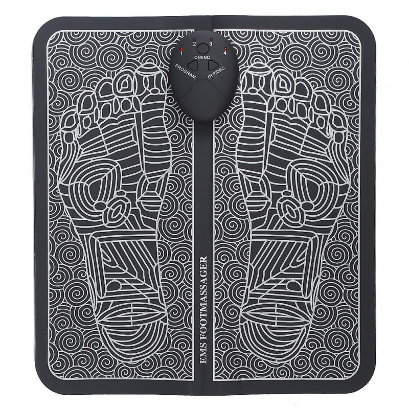 EMS Foot Massager Foot Muscle Stimulator Foot Massage Mat Pain Relief Health CareBattery Model