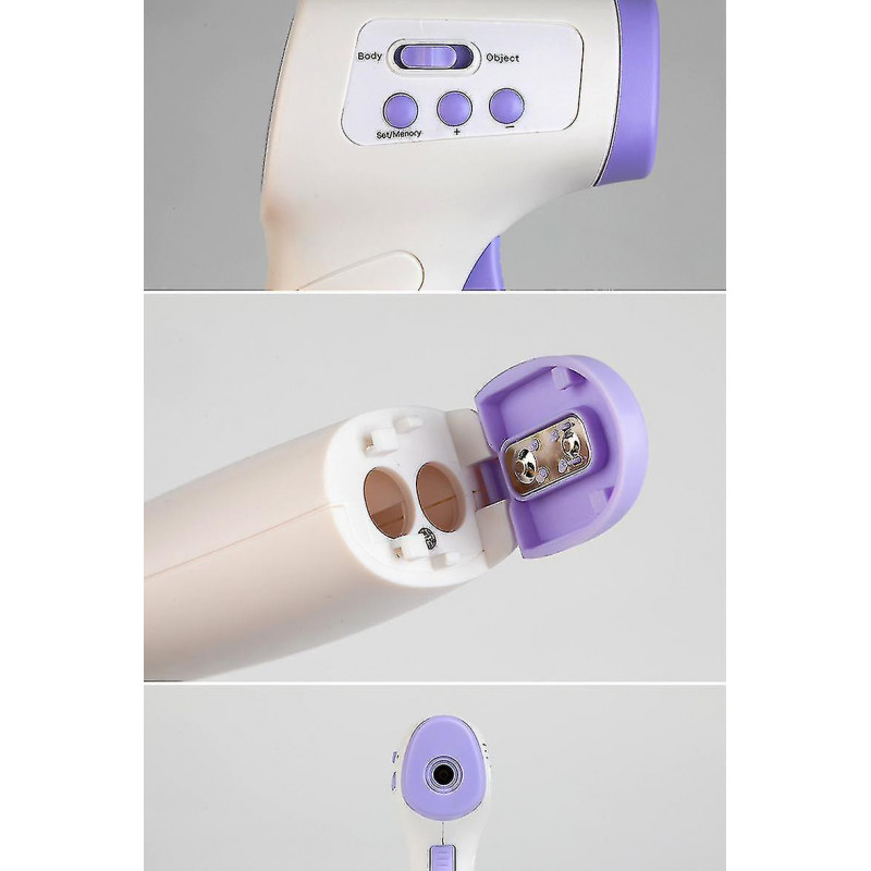 Thermomètre frontal Thermomètre infrarouge sans contact pour le corps humain, Thermomètre domestique