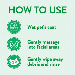 TropiClean Dog Tear Stain Remover Farine d’avoine et myrtille