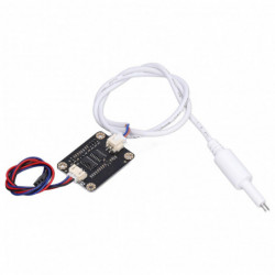 Water Conductivity Sensor PCB Water Monitoring Sensors Module with Waterproof Probe for Hydroponics