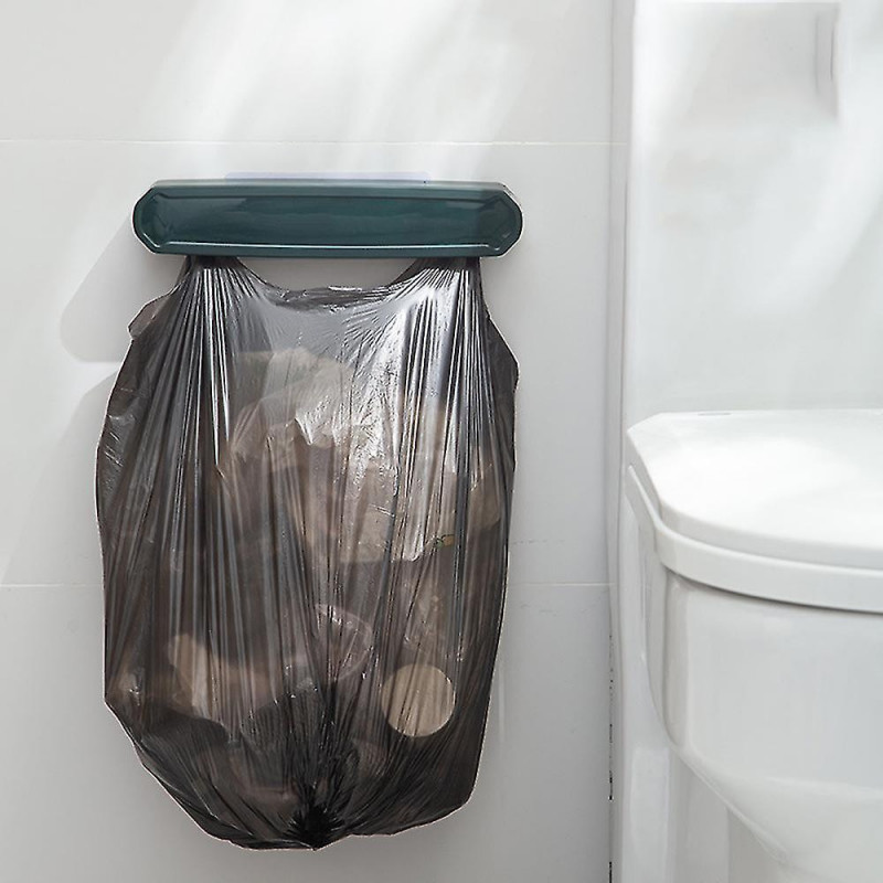 Porte-sac à ordures mural pliable suspendu Sac poubelle Rack de rangement