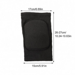 1pair Protective Sleeve Dancer Knee Pad For Volleyball Soft Breathable Men Women