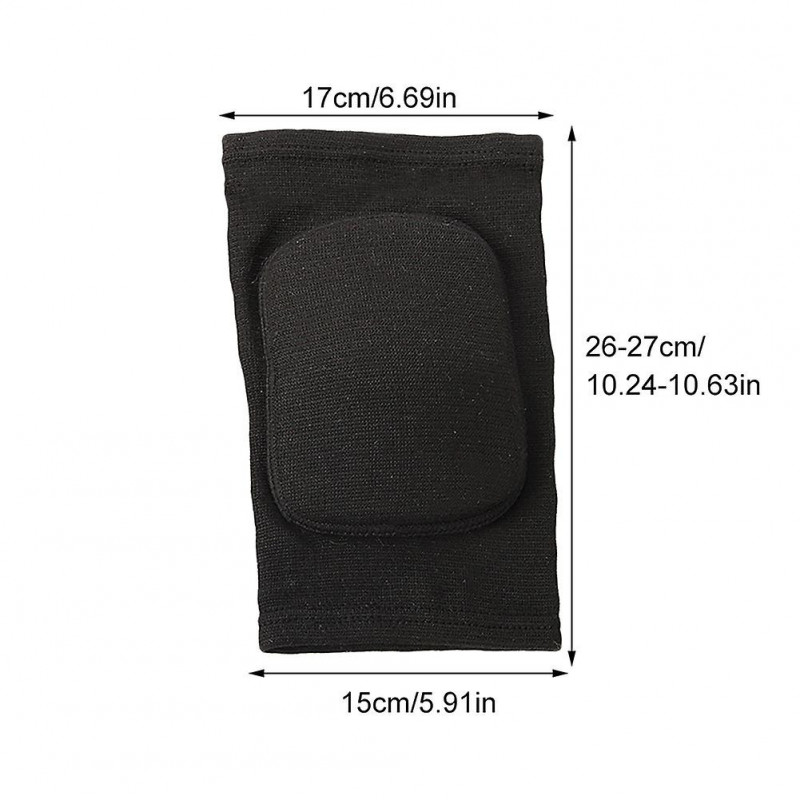 1pair Protective Sleeve Dancer Knee Pad For Volleyball Soft Breathable Men Women