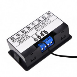 Temp Temperature Controller LED Digital Waterproof Power Sensor DC 12V Display