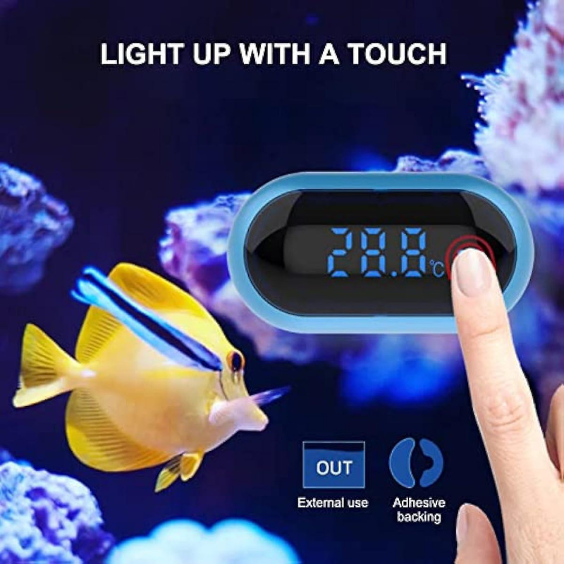 Fish Tank Thermometer Aquarium Thermometer Led Digital Display High Precision Water Temperature Meter Reptile Box [...]