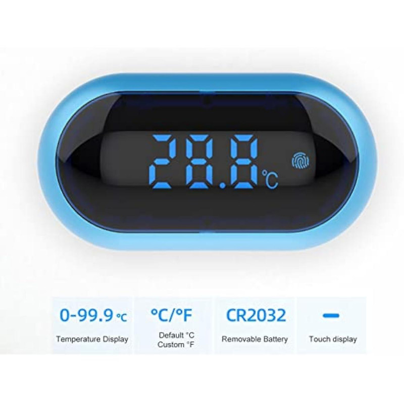 Fish Tank Thermometer Aquarium Thermometer Led Digital Display High Precision Water Temperature Meter Reptile Box [...]