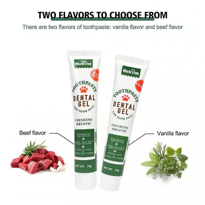 Pet Tooth brush Tooth paste Kit Brush Clean Mouth Dental Care Cat Dog