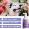 Pet Oral Cleanse Spray, Teeth Cleaning Spray For Dogs & Cats, Pet Breath Freshener Spray Calculus Remove Deodorant