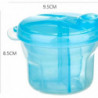 Baby Milk Powder Formula Dispensers Travel Portable Milk Powder Storage Container For Outdoor Activities (2pcs, [...]