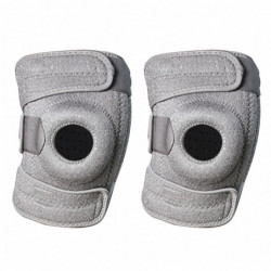 1pair Safety Knee Strap Outdoor Sports Reinforced Spring Durable Prevent Injury
