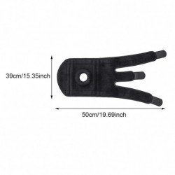 1pair Safety Knee Strap Outdoor Sports Reinforced Spring Durable Prevent Injury