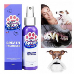 1-3pcs Pet Teeth Breath Cleaning Dog Cat Spray Care Cleaner 60ml Pet Breath Freshener