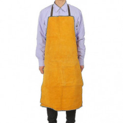 Rindsleder-schwei-wrmeschutz-schutzschrze (gelbes Vollleder Und Futter 60 *