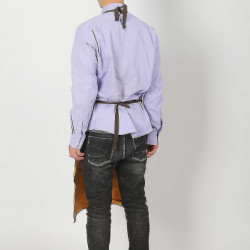 Rindsleder-schwei-wrmeschutz-schutzschrze (gelbes Vollleder Und Futter 60 *