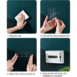 Garbage Bag Storage Box Rubbish Bin Bags Dispenser Self Adhesive Wall Mount Plastic Bag Holder Grocery Bag [...]