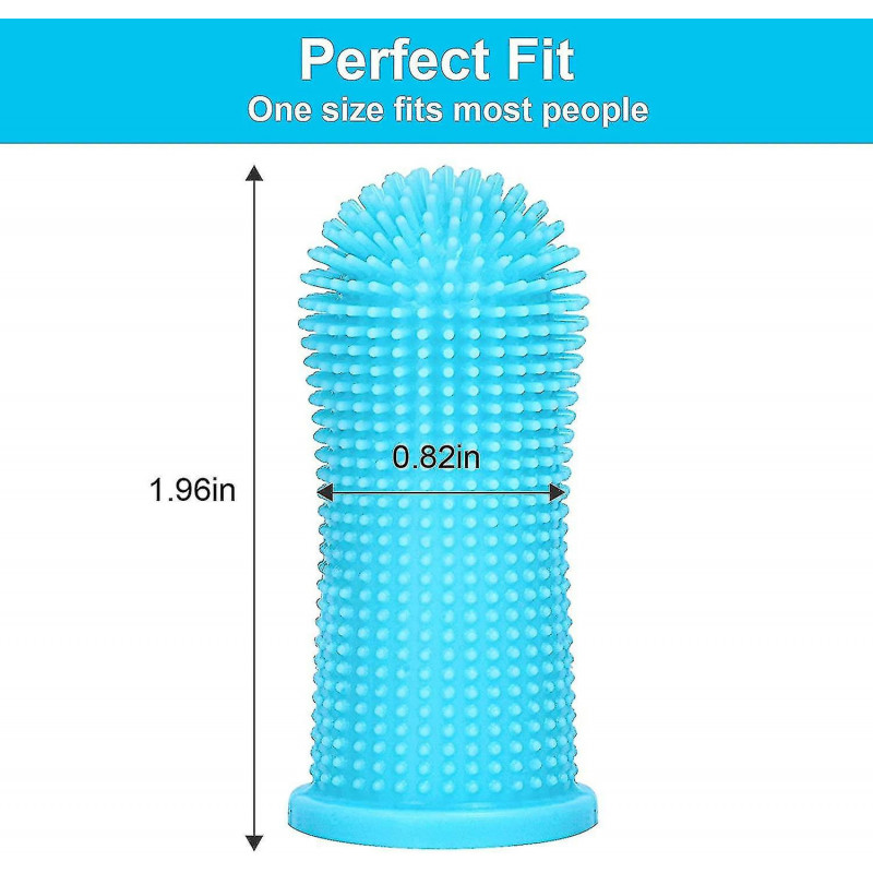 Dog Toothbrush For Dog Teeth Cleaning Dog Fingerbrush Toothbrush Dog Tooth Brushing Kit Set Of 4 Dog Finger [...]