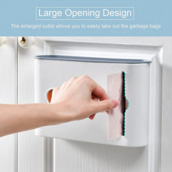 Garbage Bag Storage Box Rubbish Bin Bags Dispenser Self Adhesive Wall Mount Plastic Bag Holder Grocery Bag [...]