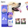 3pcs Pet Oral Spray Nettoyage des dents pour chiens et chats Mauvaise haleine Tartre Élimination de la plaque [...]