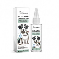 Dog Cat Eye Drops Remove Tear Marks Dirt Stain Relieve Eye Itching Dry Gentle Cleaning Dogs Keratitis Treatment [...]