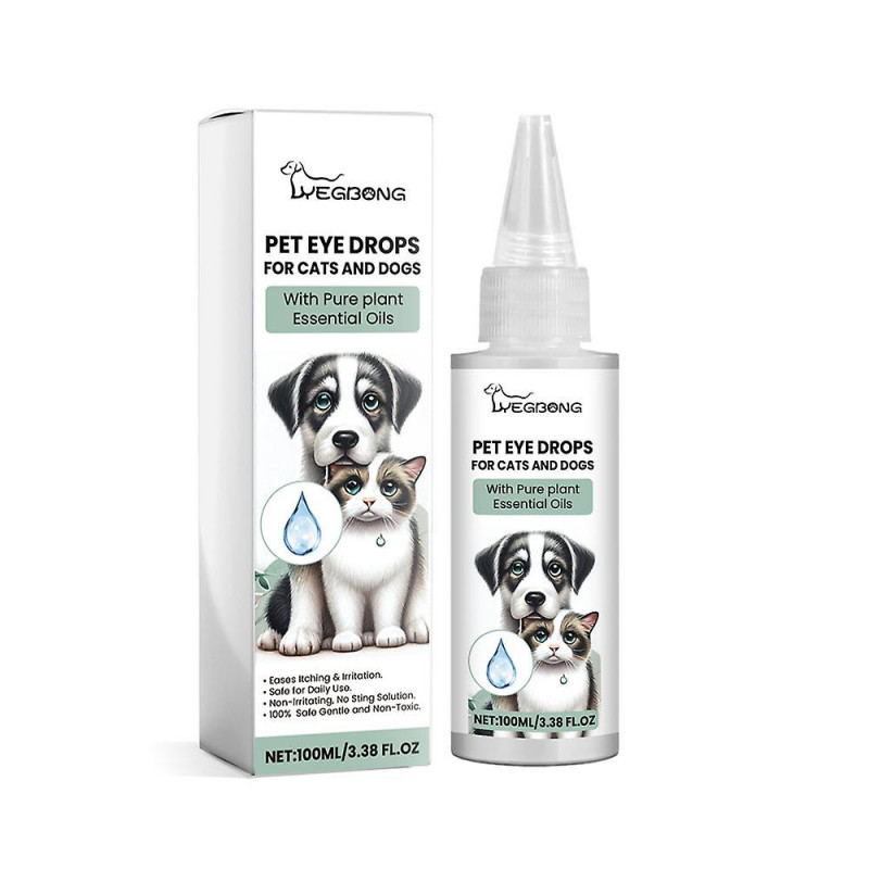 Dog Cat Eye Drops Remove Tear Marks Dirt Stain Relieve Eye Itching Dry Gentle Cleaning Dogs Keratitis Treatment [...]