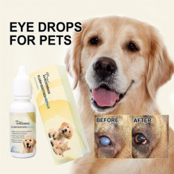Pets Eye Drops Itching Relieve Treat Eye Clean Eye Dropping Soothe Irritation Anti Inflammatory Cat Tear Stain Remover