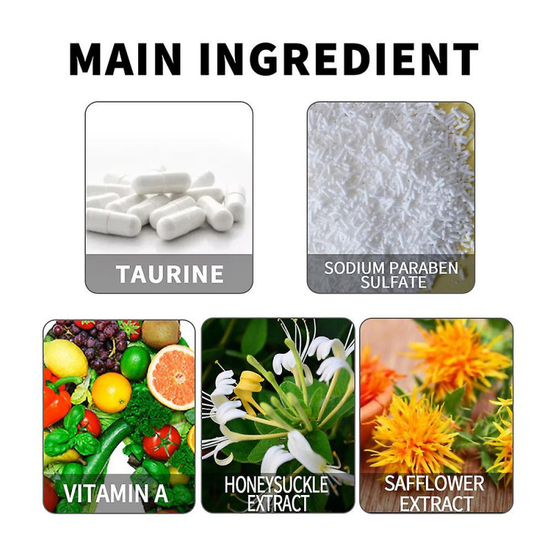 Pets Eye Drops Itching Relieve Treat Eye Clean Eye Dropping Soothe Irritation Anti Inflammatory Cat Tear Stain Remover