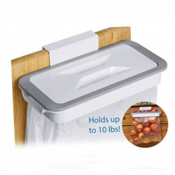 Porte-sac poubelle avec clip pour tiroir / porte / armoire, idéal