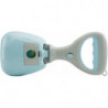 Portable Dog Poop Scooper With Bag Dispenser, Easy Scoop, Walk Outdoors For Small Medium Dogs Blue