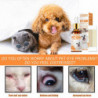 60ml Pet Eye Drops Dog Cat Tearing Stain Removal Dirt Stain Remover Anti-Inflammatory Eye Care Cleaner Pet Eye Drop