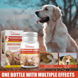3pcs Pet Wound Care Poudre Plaie Et Soins De La Peau Pour Chat Et Chien Combat Les Infections 3pcs Pet Wound Care Poudre Plaie Et Soins De La Peau Pour Chat Et Chien Combat Les Infections