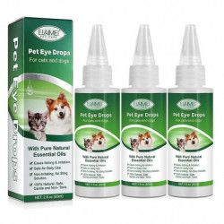 3pcs Gouttes Oculaires Chat Chien Animaux De Compagnie Conjonctivite lacrymale Gonflement rouge Anti Inflammatoire [...]