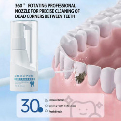Teeth Whitening Kit Clean Up Stains, Bad Breath, Fresh Breath Spray 30Ml, Oral Care Multi-Effect Cleaning Agent To [...]