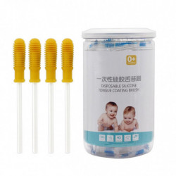 30x Baby Tongue Coating Brush Toothbrush Gum Cleaner Training Dental Care