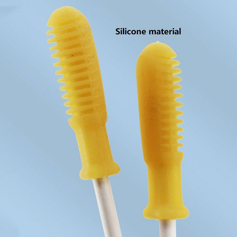 30x Baby Tongue Coating Brush Toothbrush Gum Cleaner Training Dental Care