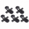 5 Pieces Aquarium Divider Clips Suction Cup Black Holder Easy To Install