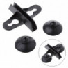 5 Pieces Aquarium Divider Clips Suction Cup Black Holder Easy To Install