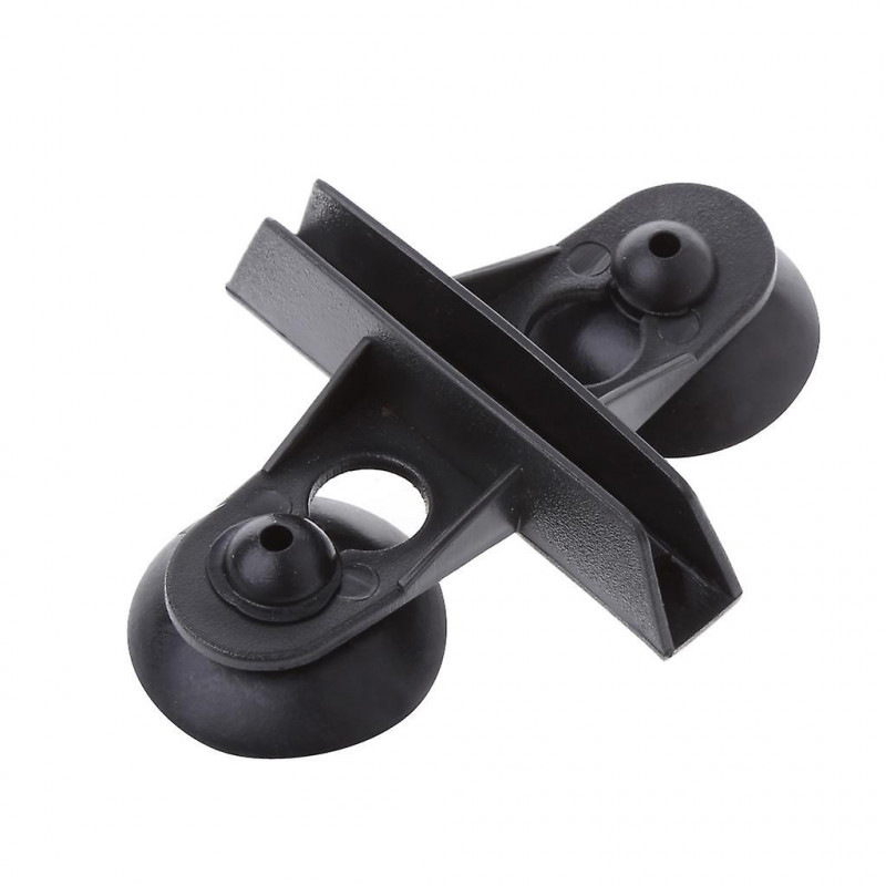 5 Pieces Aquarium Divider Clips Suction Cup Black Holder Easy To Install
