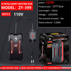 Lcd Display Digital Adjustable Water Heating Rod Constant Temperature Control