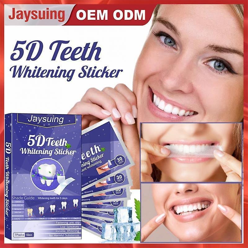 Tooth Whitening Dry Tooth Paste High Elastic Oral Health Hygiene Care Toothpaste Patch Bleaching