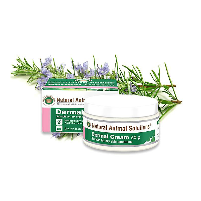 Crème dermique Solution animale naturelle pour les affections de la peau sèche