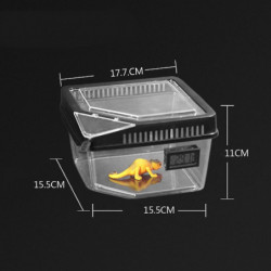 Set 2 Reptile Lizard Spider Beetle Scorpion Vivarium Terrarium Rearing Box