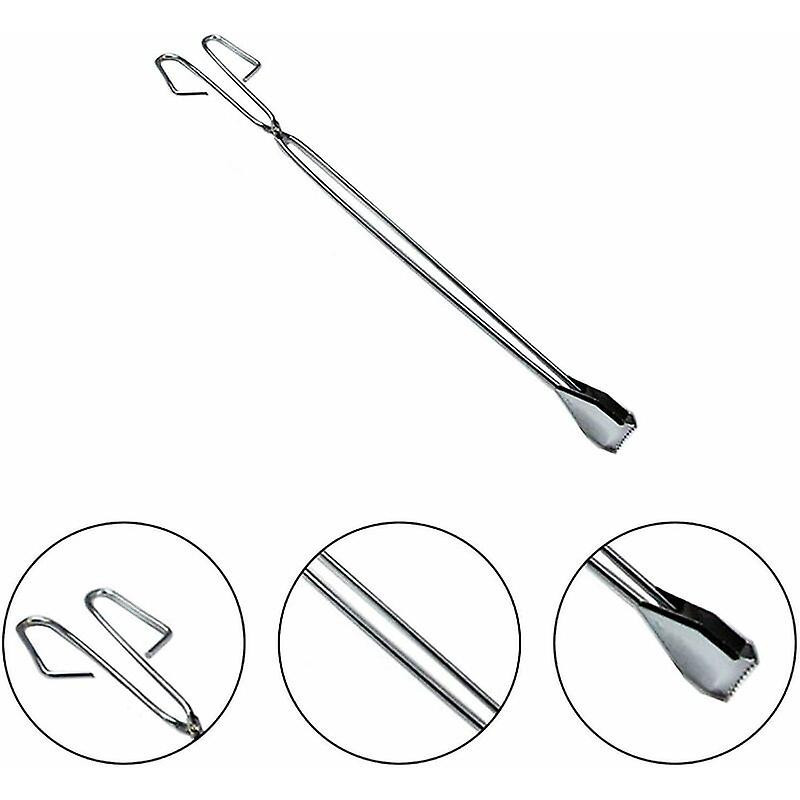 Tweezers Waste Scissors Waste Forceps With Long Handle, 32 Cm