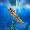 Aquarium Decoration Floating Resin Diver Suitable For All Kinds Of Fish Tanks